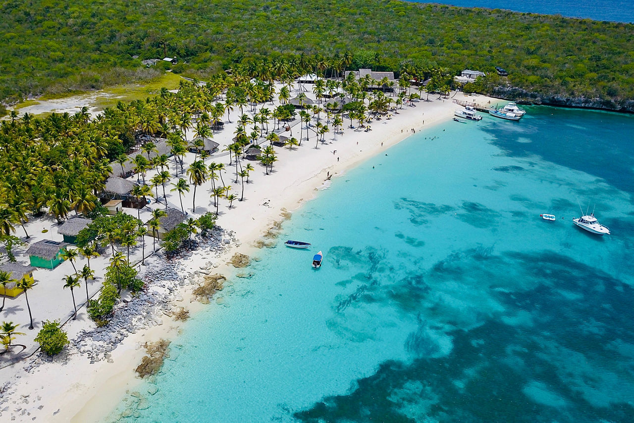 Aerisl Catalina Island, Dominican Republic - drone photo