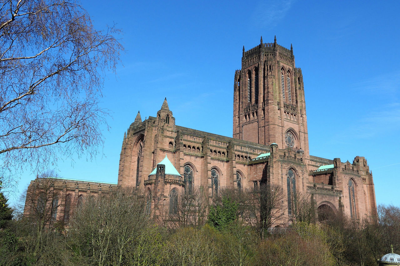 England Liverpool Cathedral Merseyside County