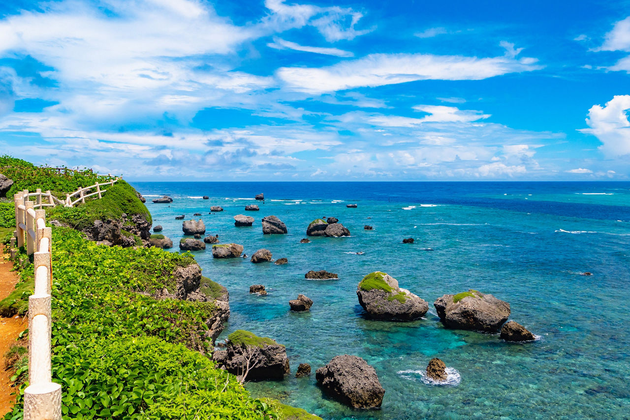 Japan Higashi Cape Okinawa Prefecture