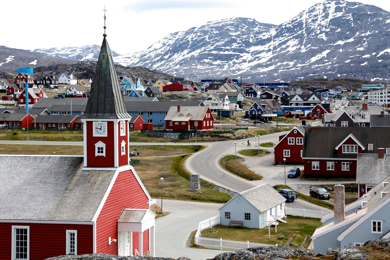 The Church of our Saviour in Nuuk, Greenland