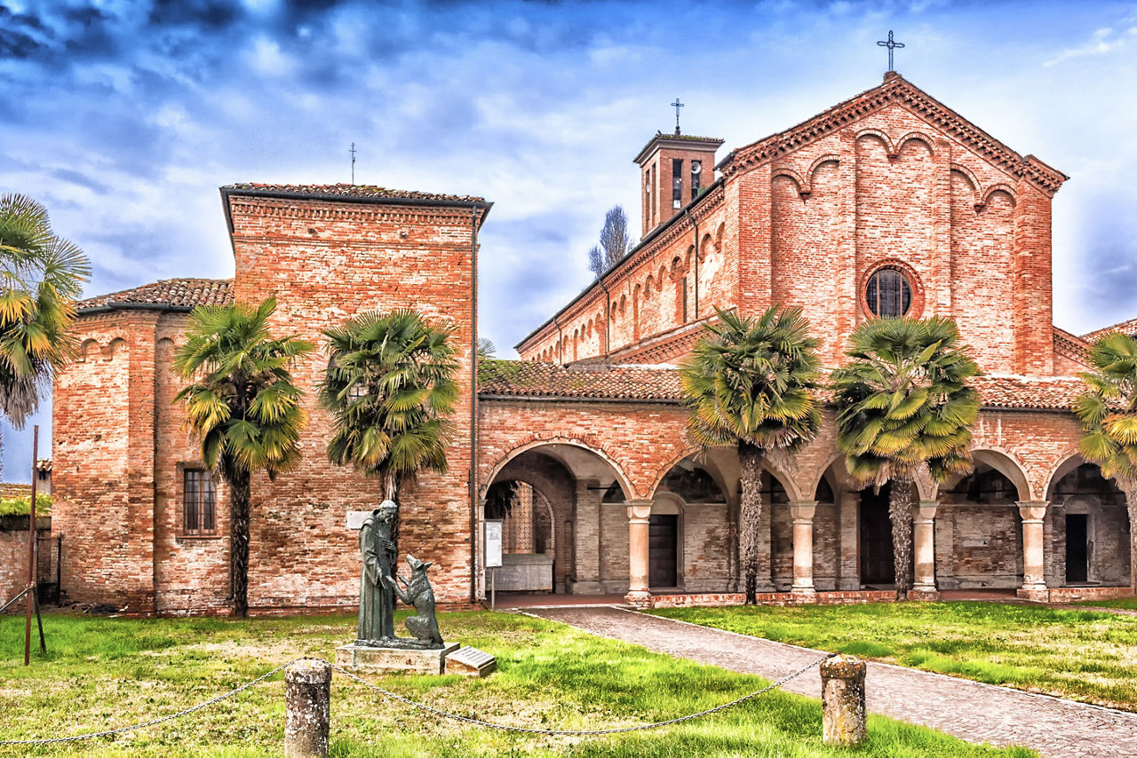 Saint Francis in Cotignola near Ravenna in the countryside of Emilia Romagna in Italy.