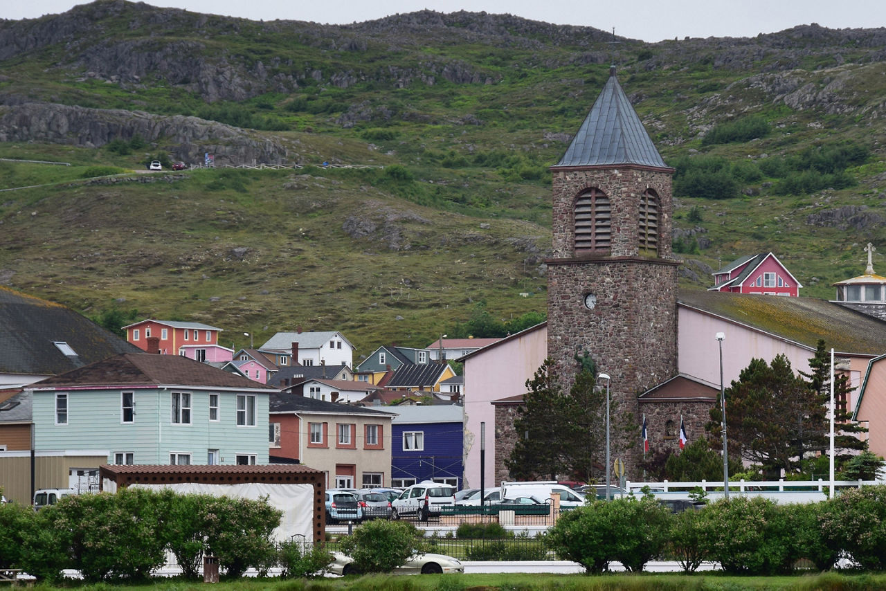 Saint Pierre Miquelon Cathedral Foothills 