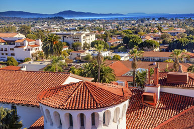 santa barbara california court house buildings