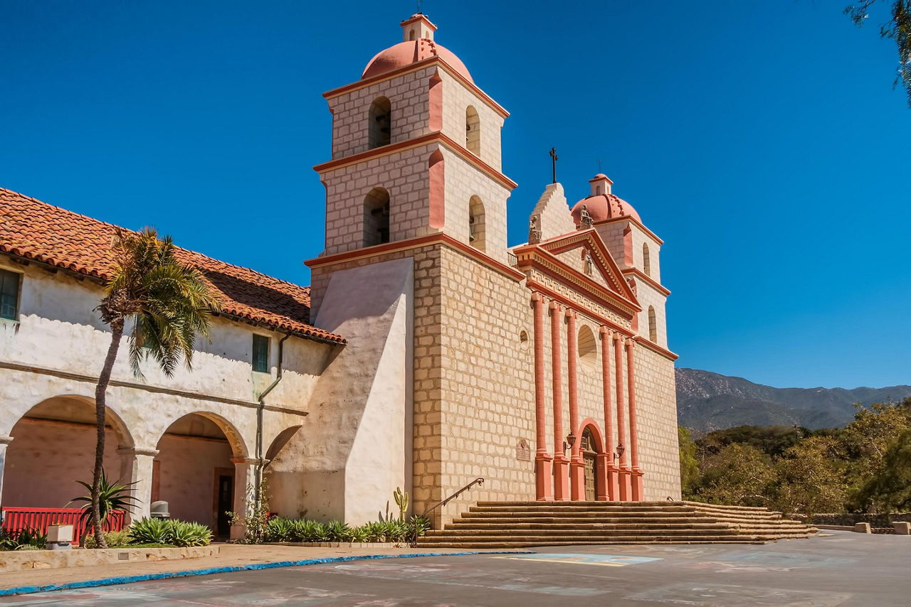 The Old Mission is Santa Barbara, California