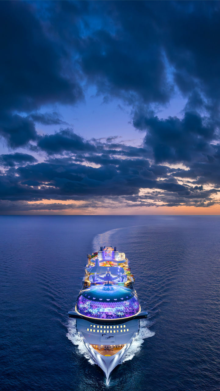 Star of the Seas Aerial Front View