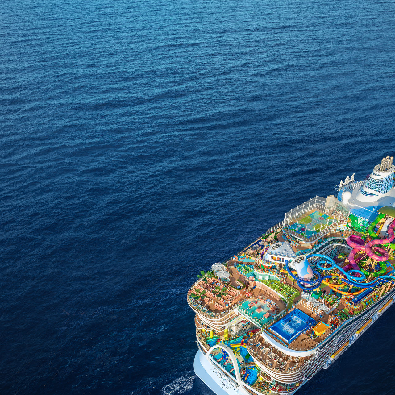 Star of the Seas Back Aerial View