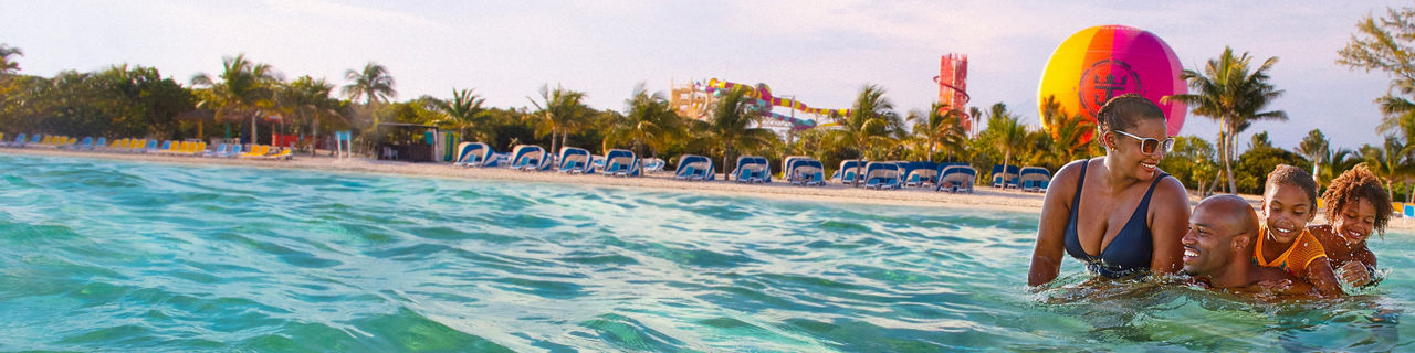 Family Enjoying South Beach