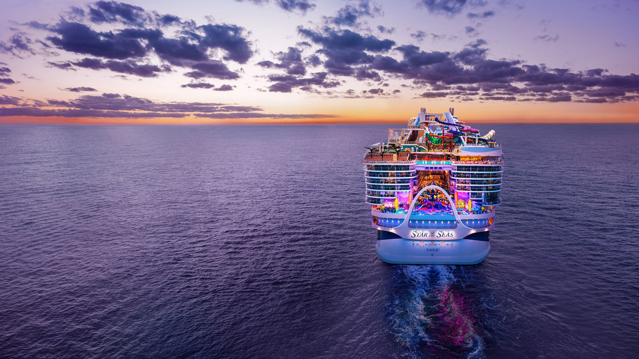 Back Aerial View of Star of the Seas
