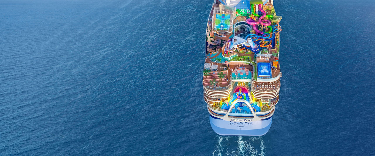 Star of the Seas Back Aerial View