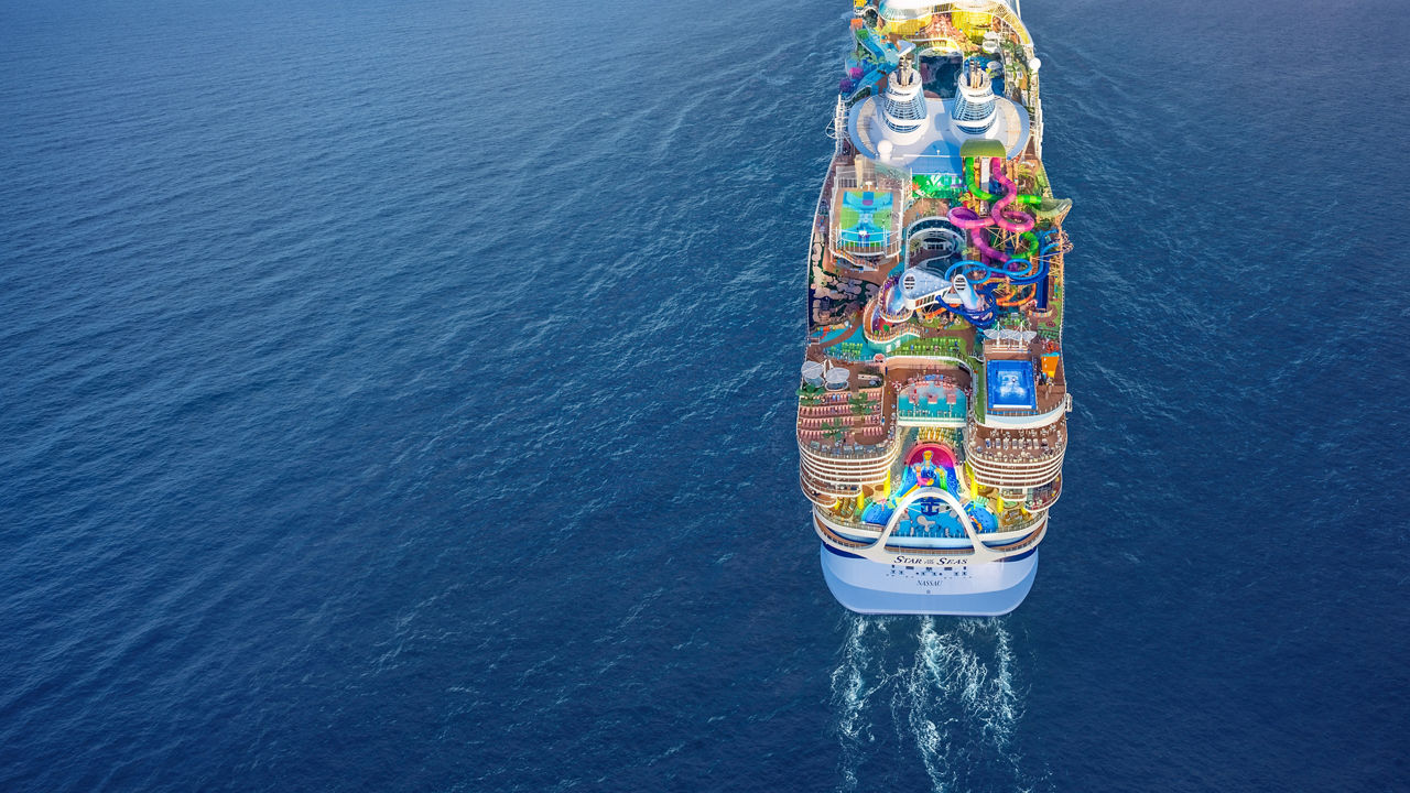 Star of the Seas Back Aerial View
