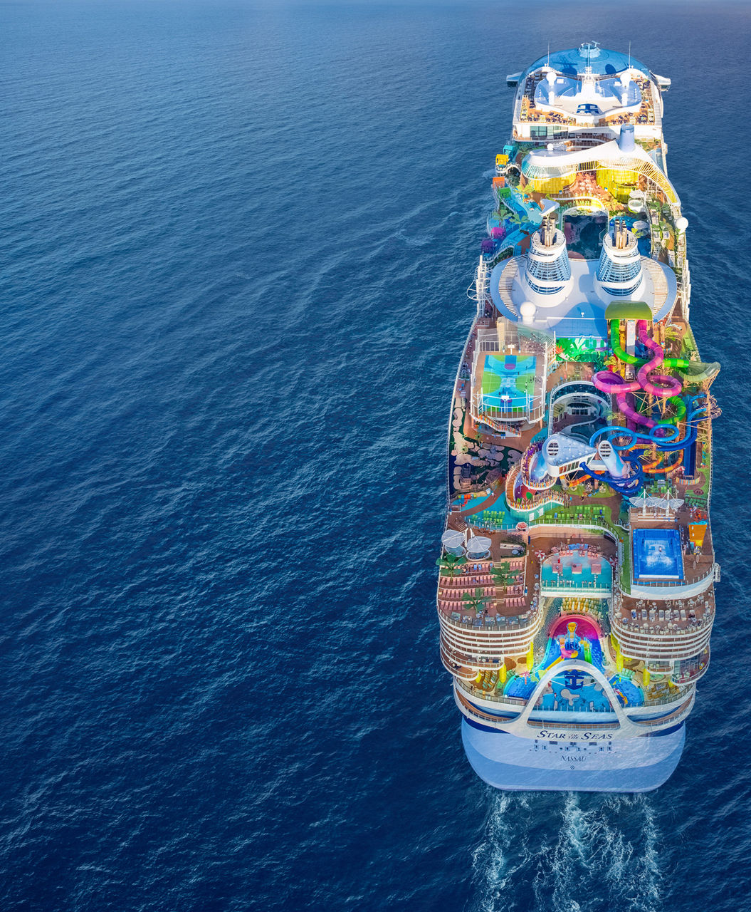 Star of the Seas Back Aerial View