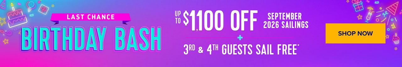 Last Chance Birthday Bash Banner Large Desktop