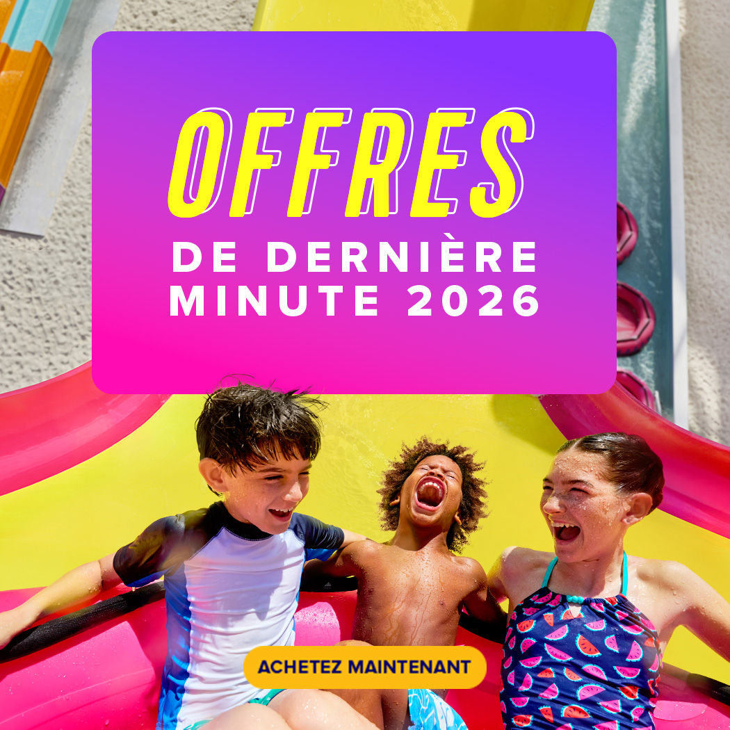 2026 Last Minute Cruise Deals, sitting in inflatable raft in Sling Shot