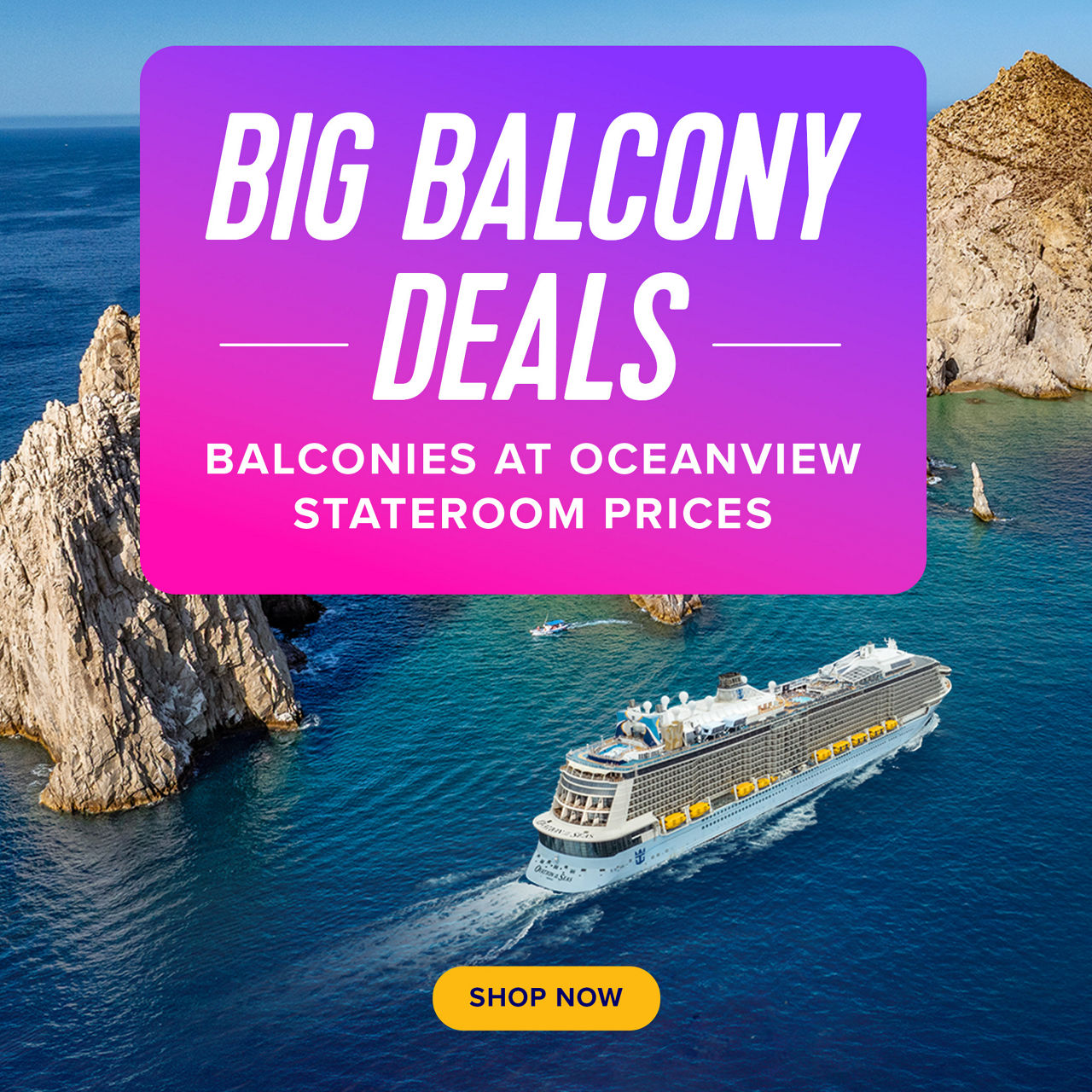 Big Balcony Deals Banner