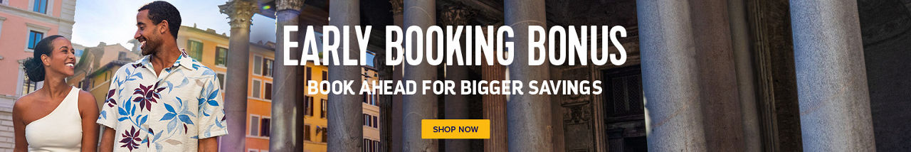 Early Booking Bonus Banner