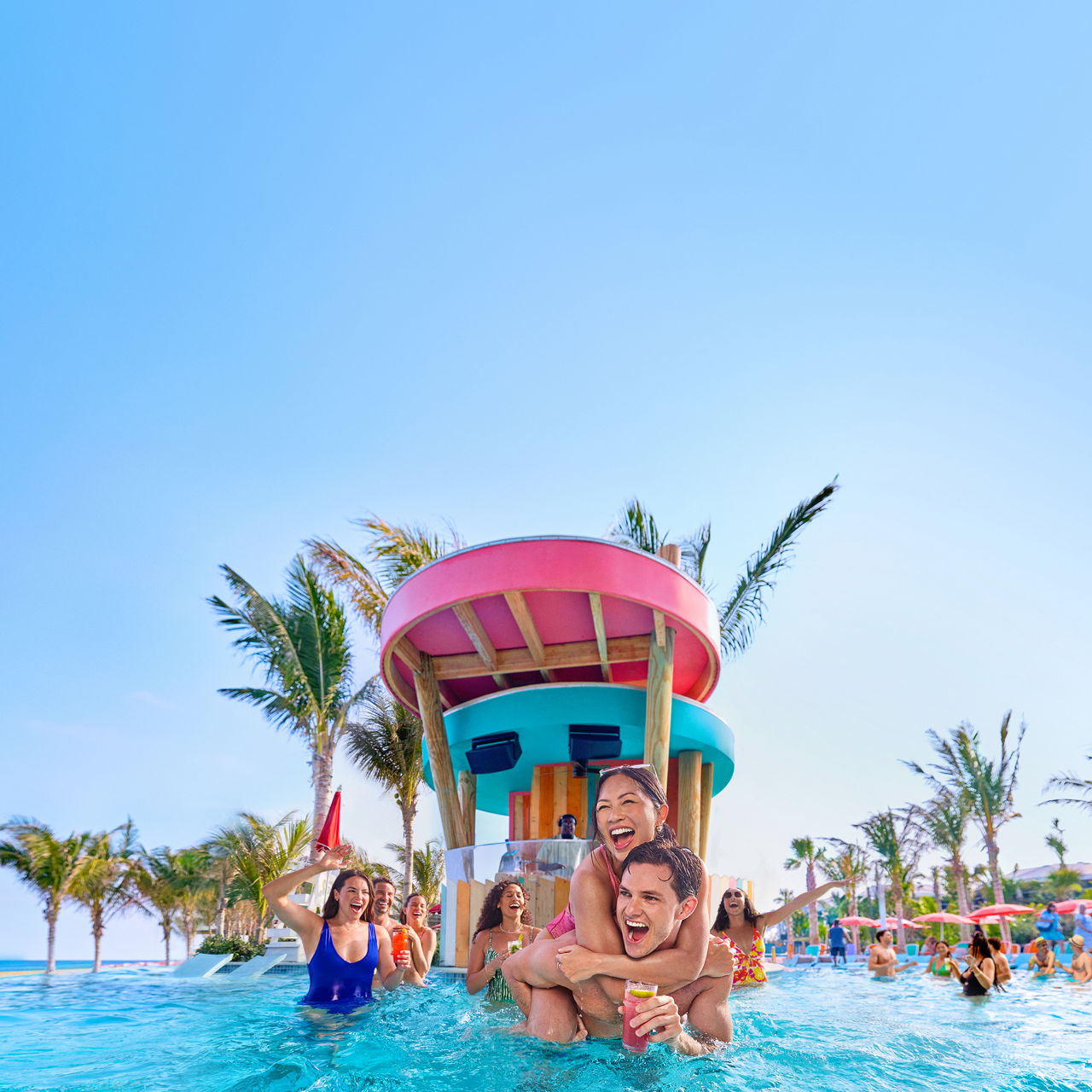january caribbean cruise deals couple friends perfect day cococay square 1050 1050