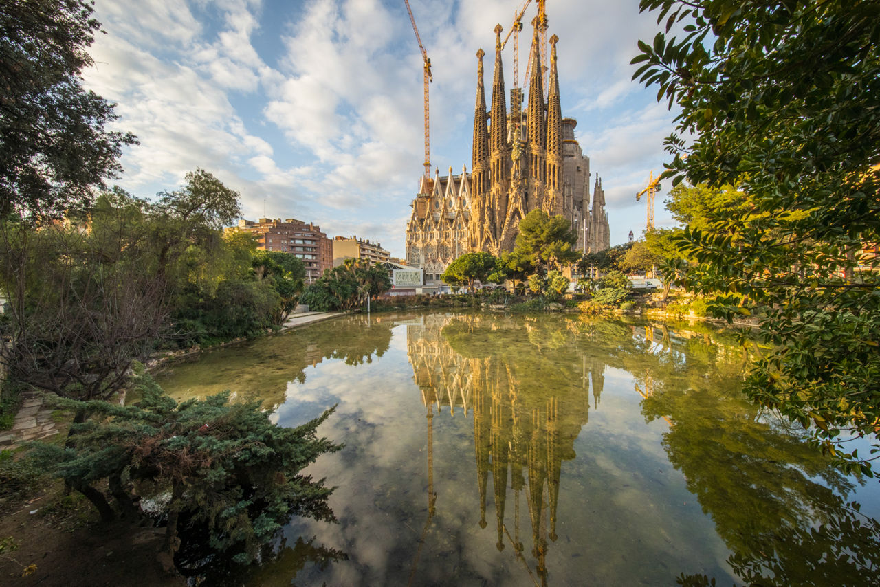 The Sagrada Familia   Barcelona, Spain