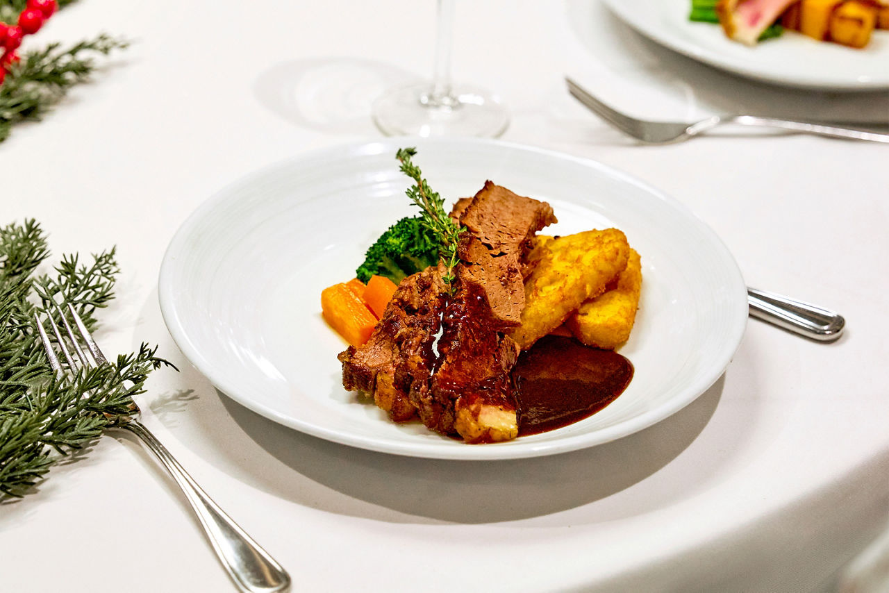 Christmas dinner in Main Dining Room