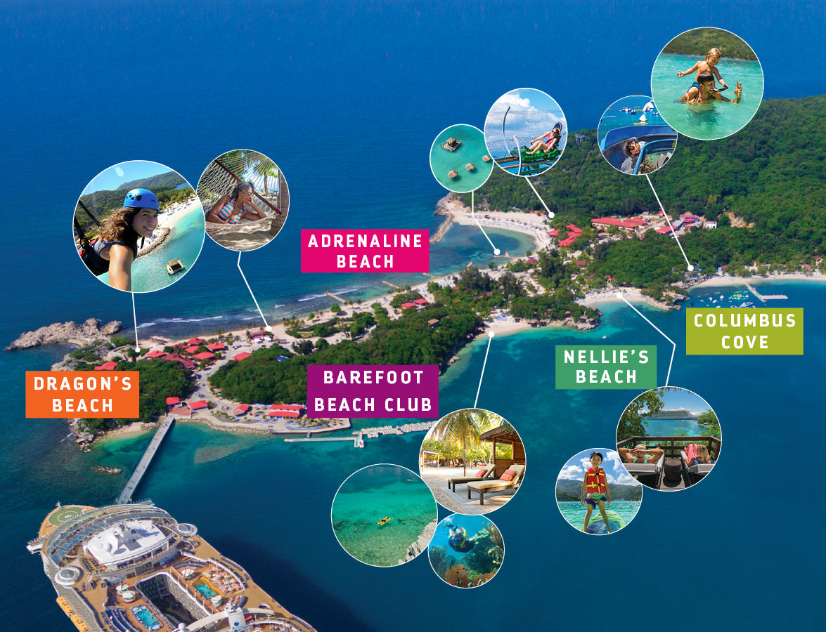 Labadee map