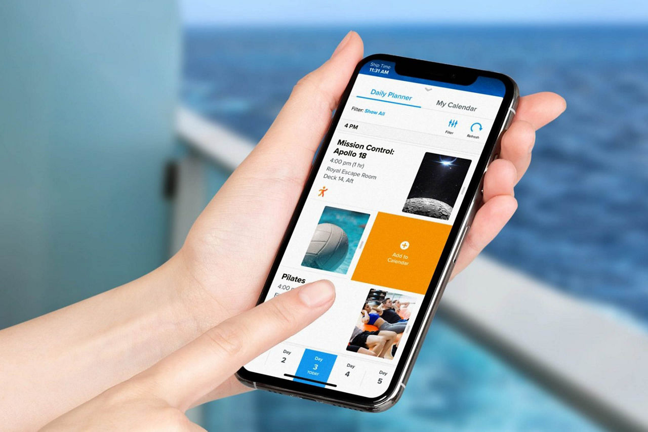 Daily planner mock up Muster