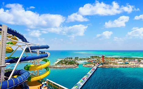 Adventure of the Seas at Perfect Day Coco Cay 