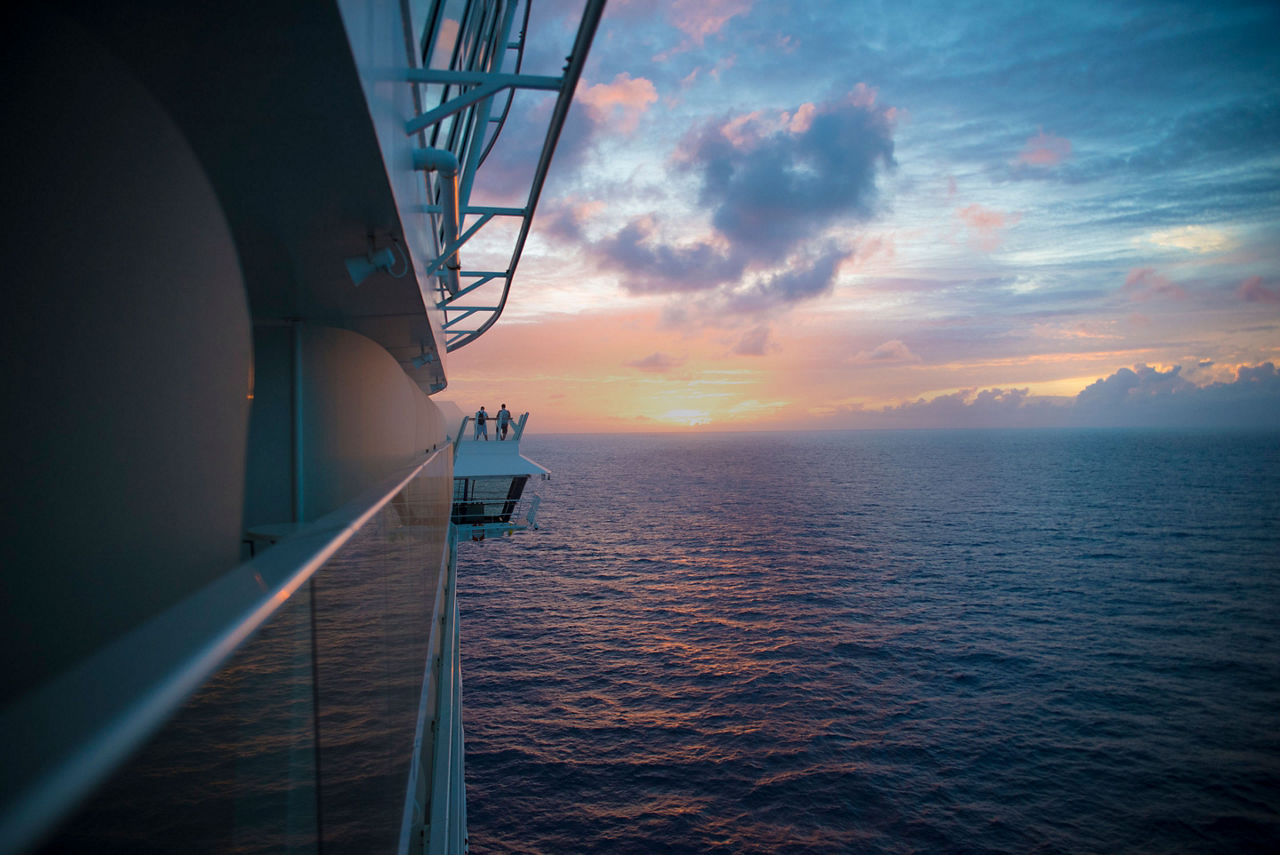 Allure of the Seas Sunset