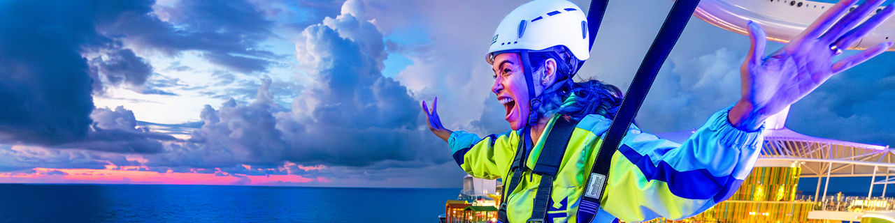 Woman thrilled to experience Crown's edge