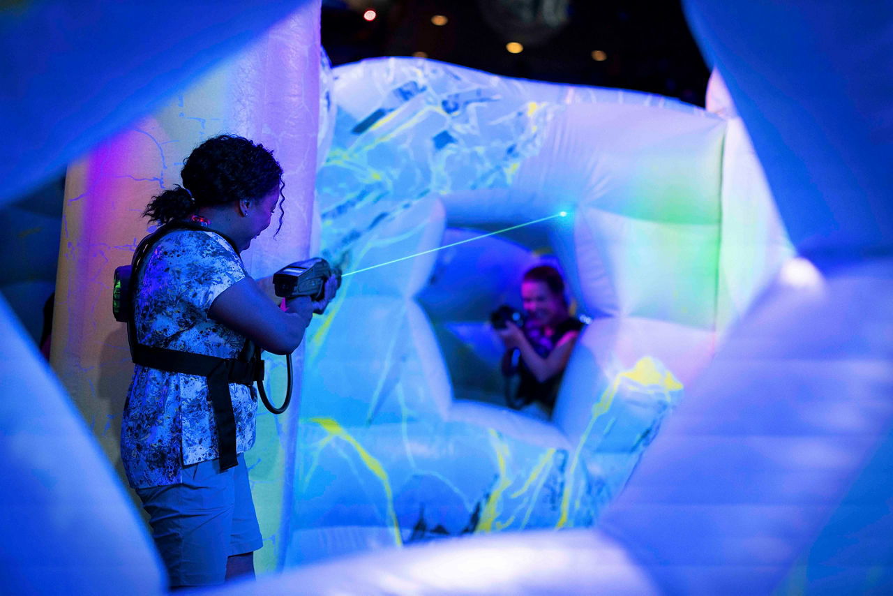 Icon of the Seas Laser Tag