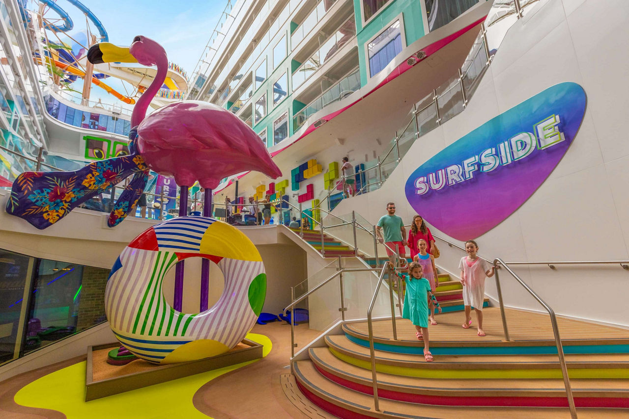 Icon of the Seas Surfside Entrance