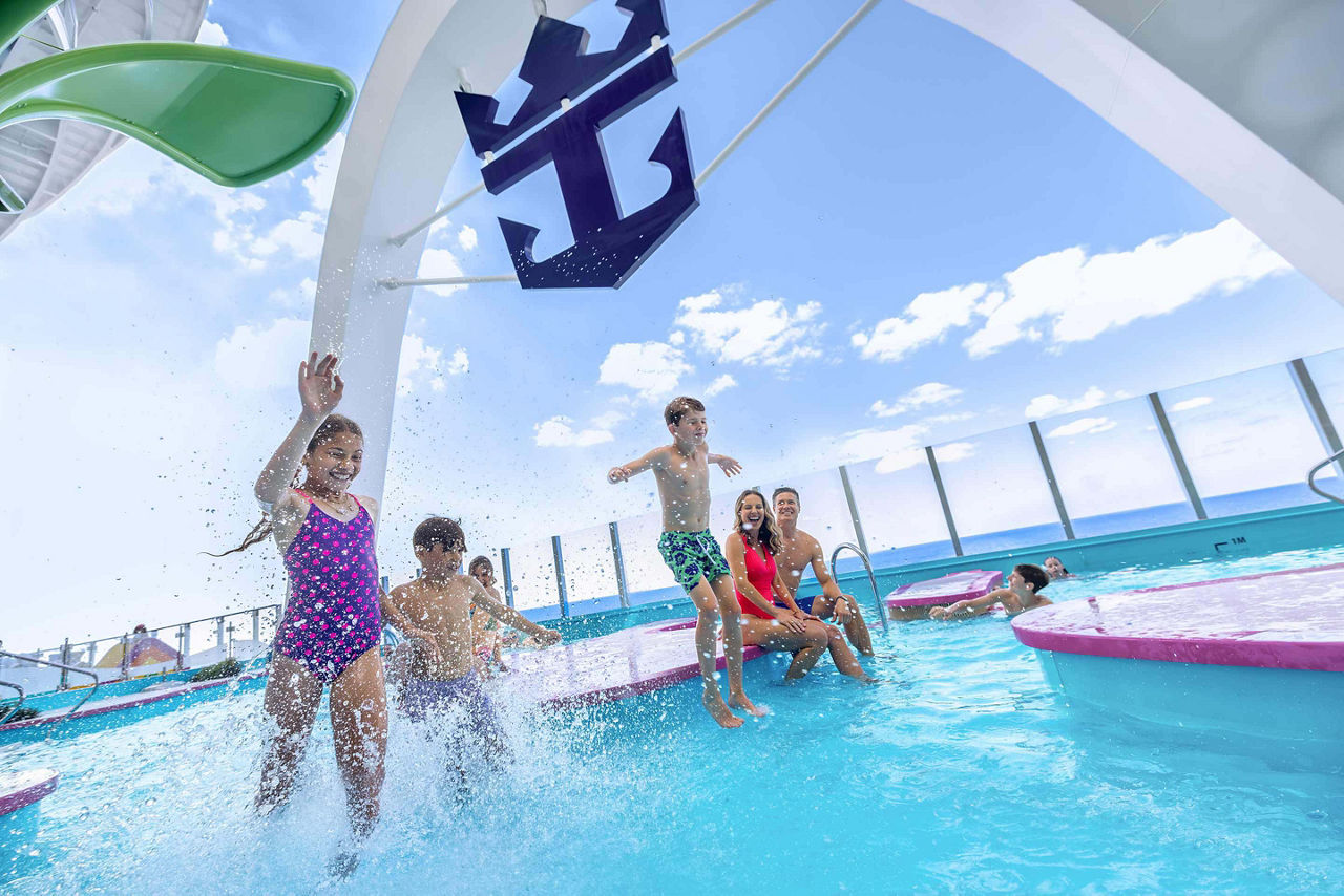 icon of the seas surfside waters edge pool kids fun time