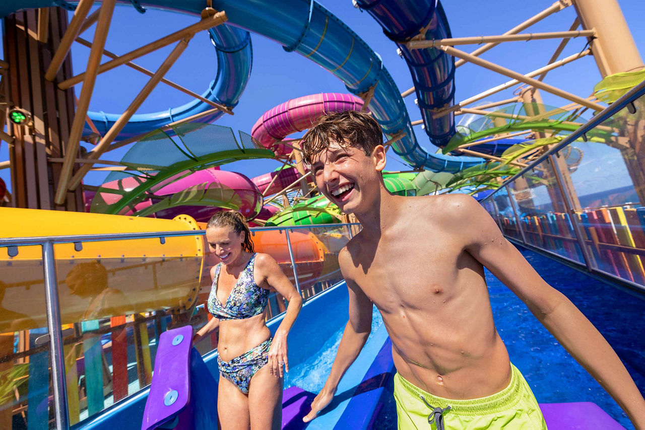 icon of the seas water park activities  storm chasers