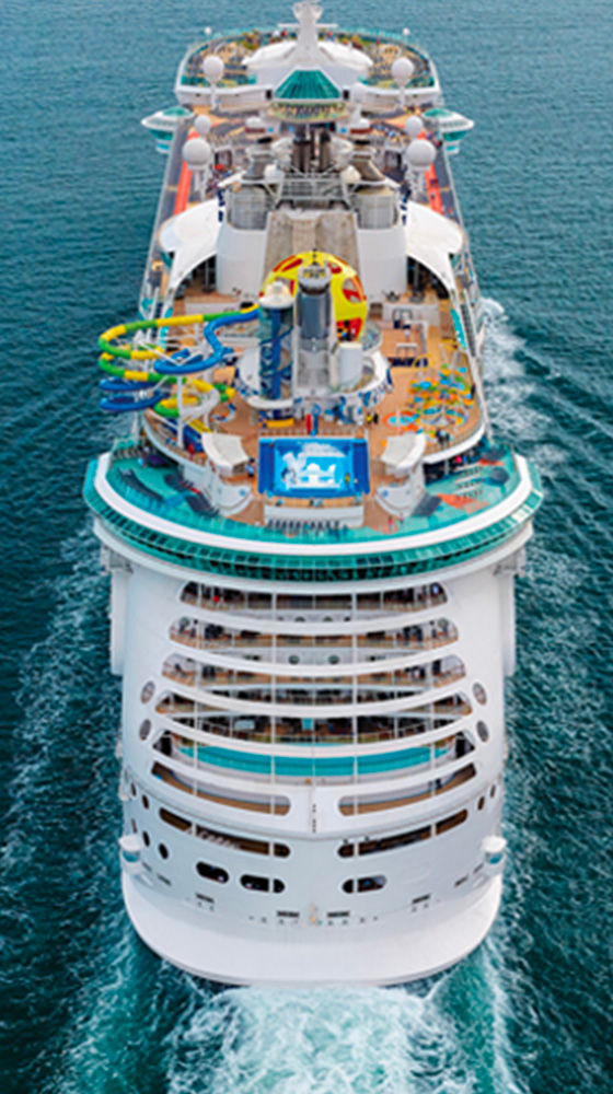 Independence of the Seas Aerial