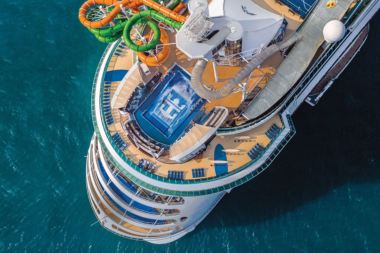 Independence of the Seas Aerial Aft