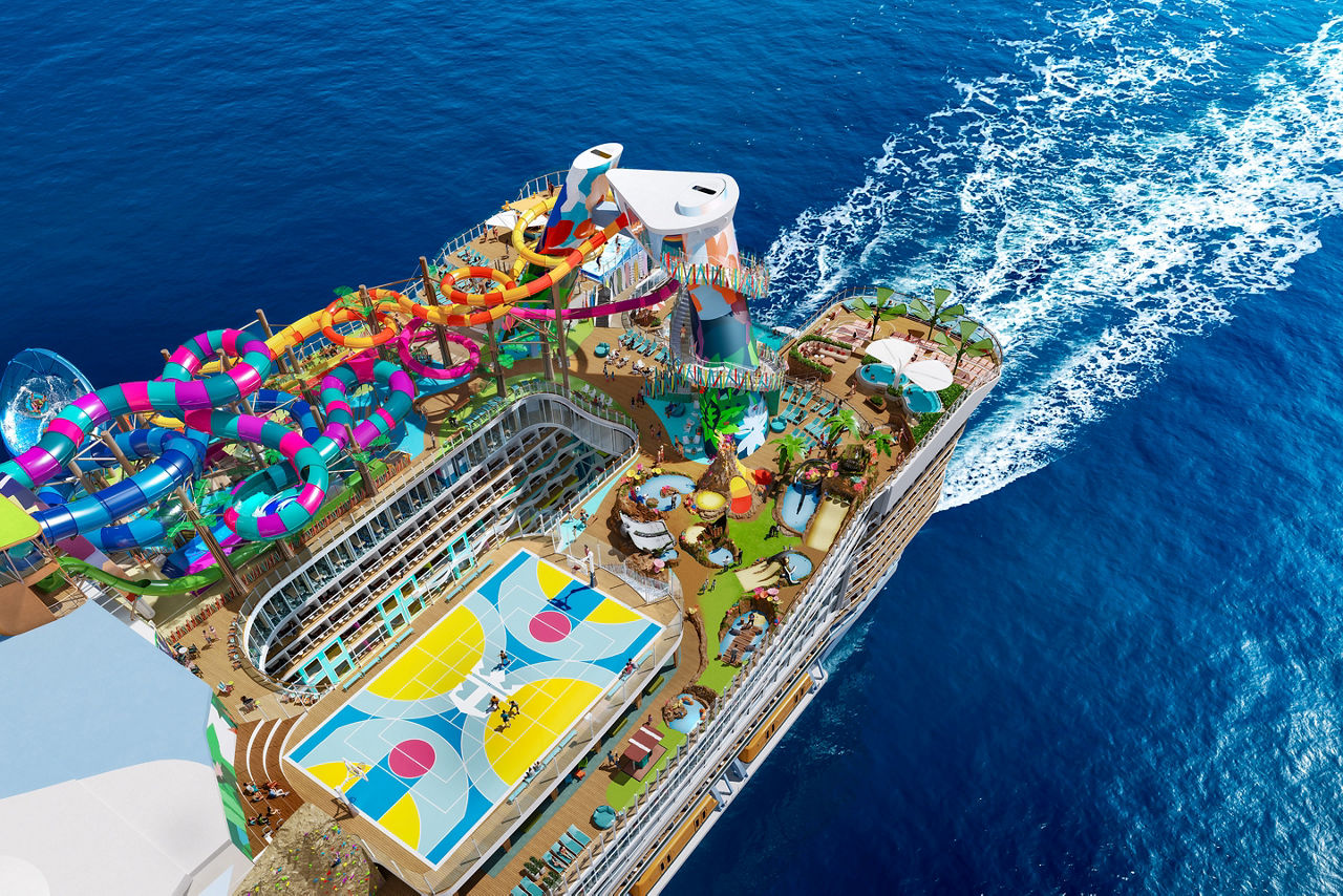 Legend of the Seas, Thrill Island