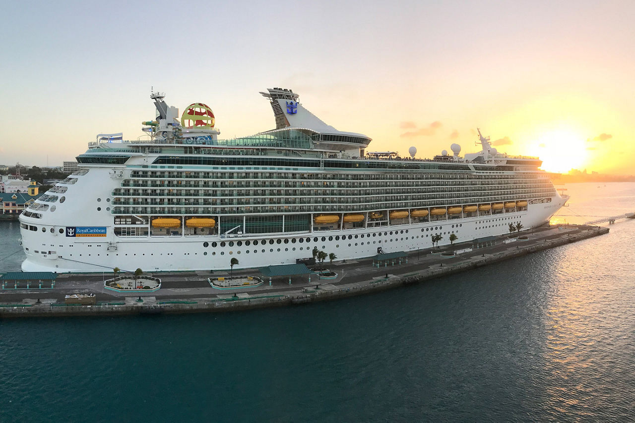 Mariner of the Seas Docked