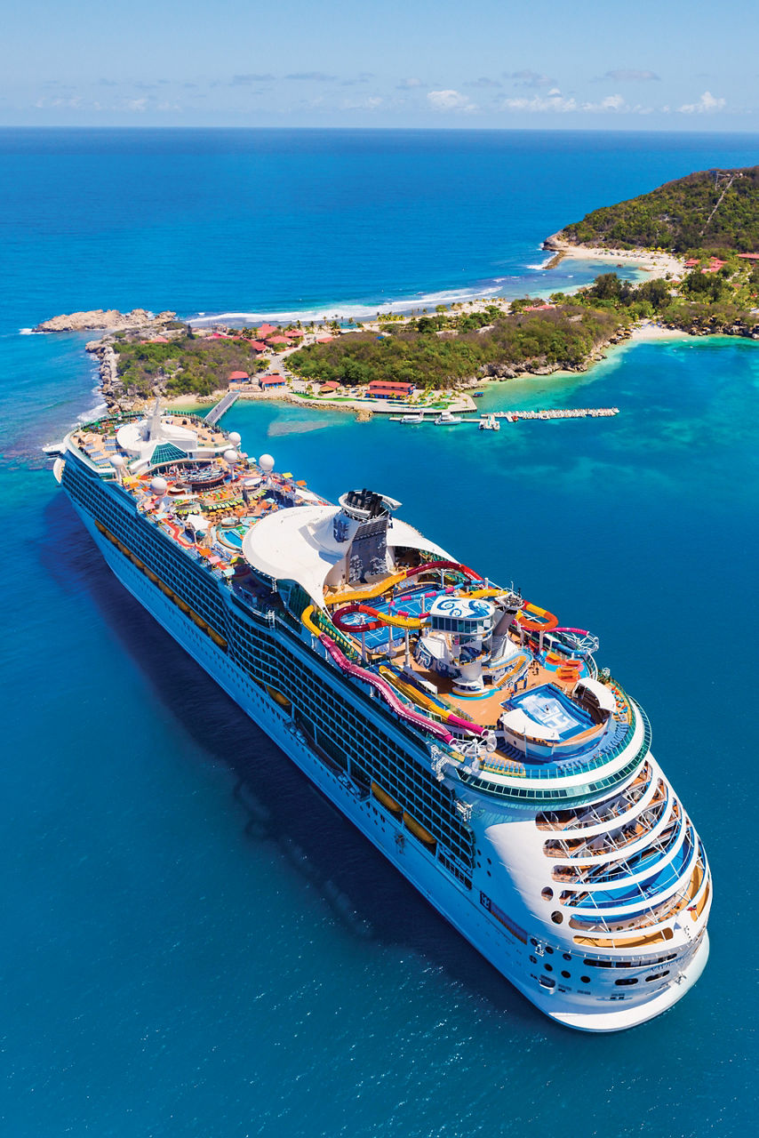 Navigator of the Seas Docked at Labadee