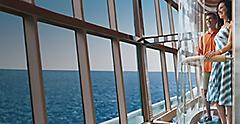 Couple Enjoying the View on Radiance of the Seas
