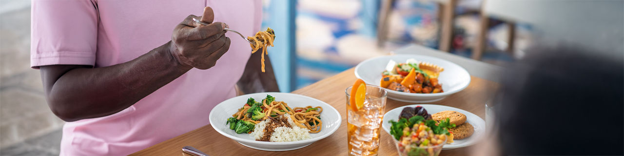 Windjammer dining food