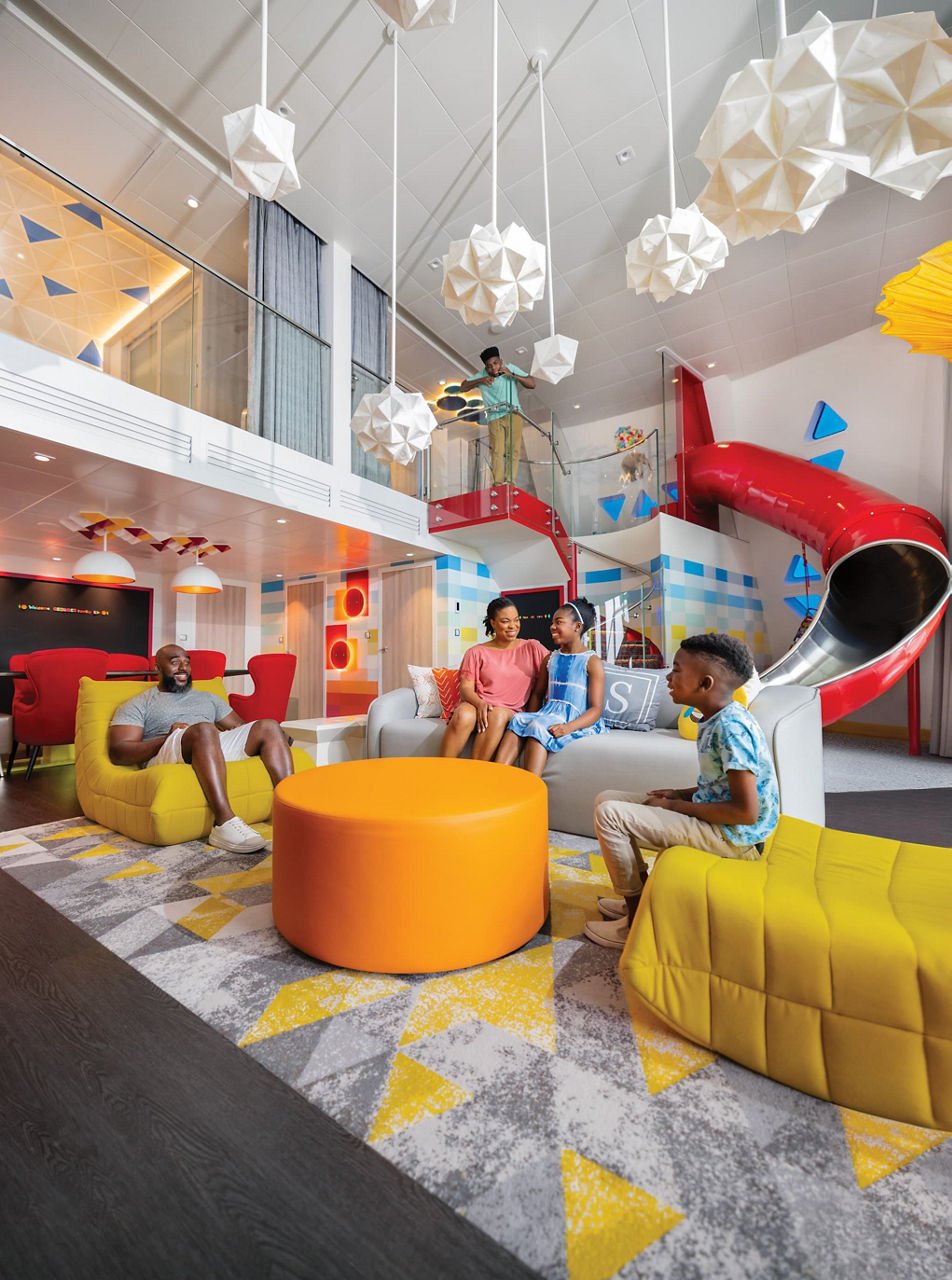 Ultimate Family Suite living area