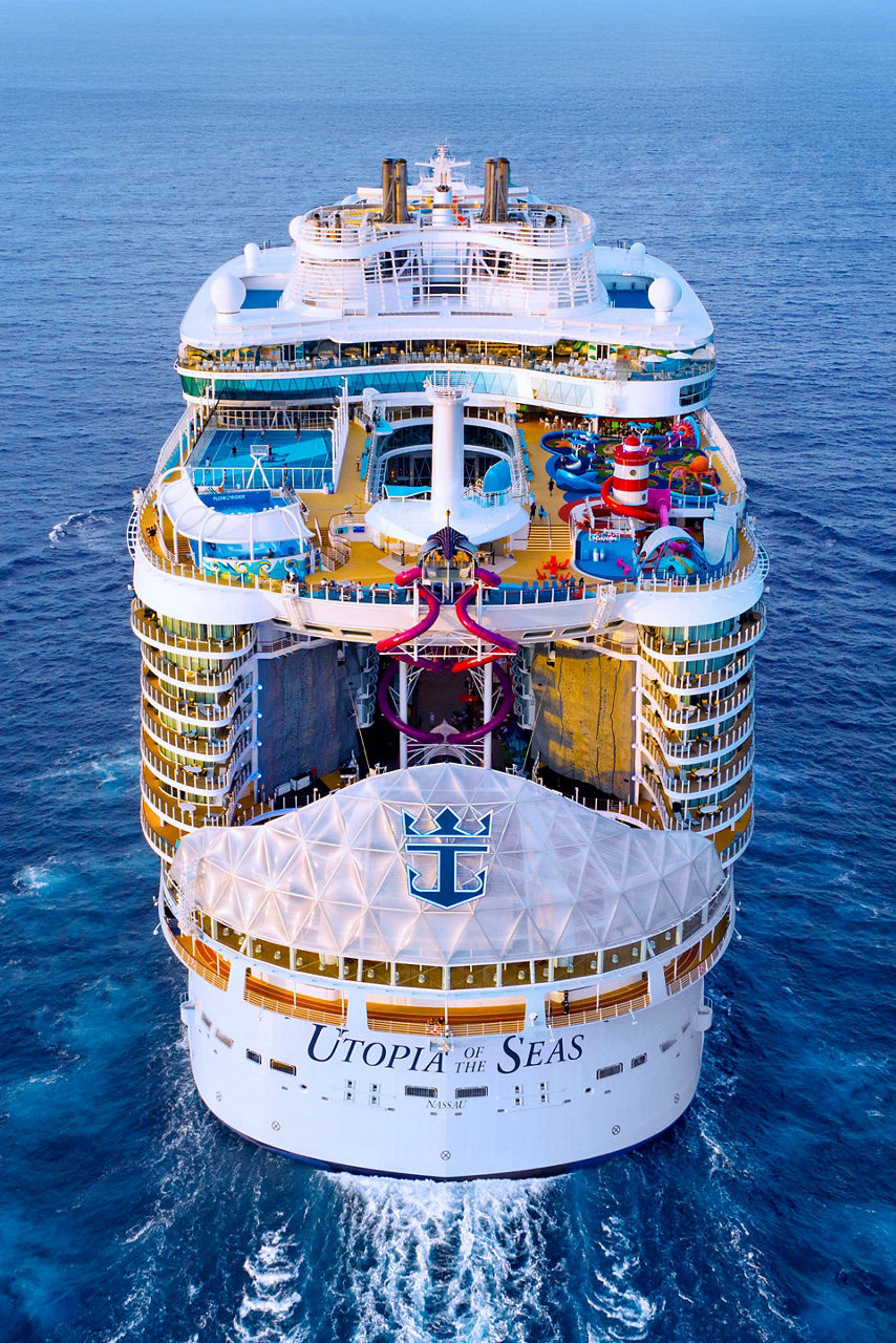 Utopia of the Seas AFT vertical