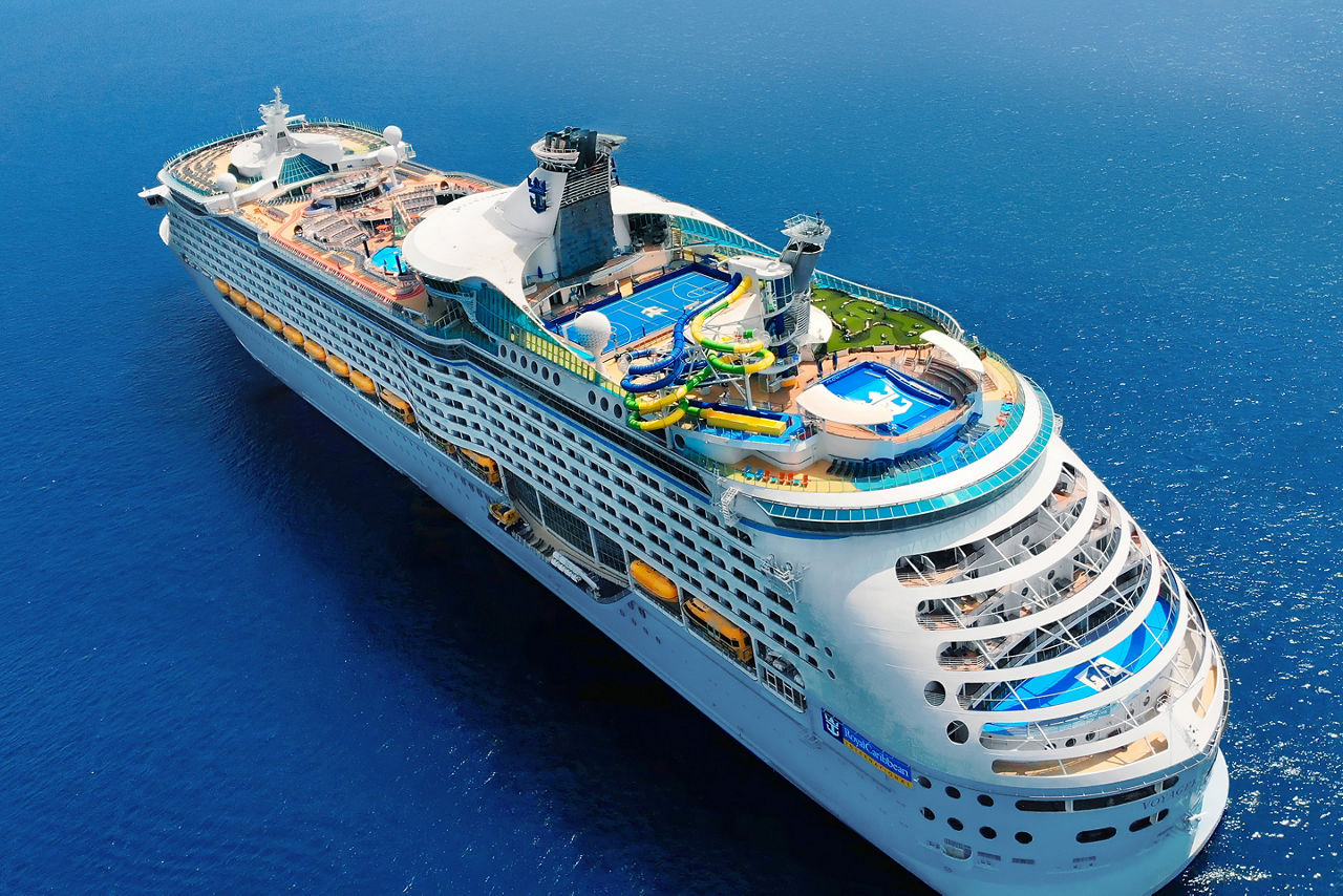 Voyager of the Seas Bow Angle
