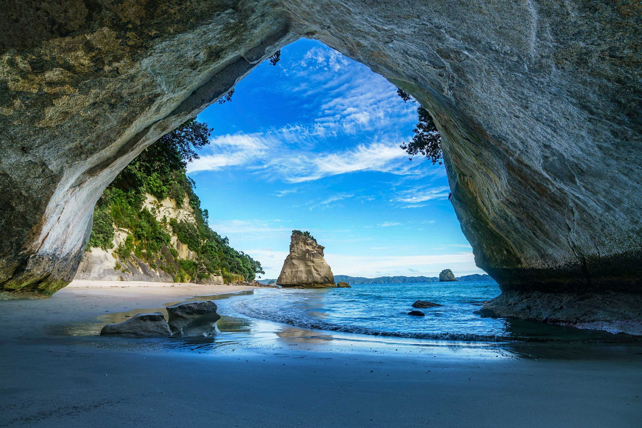 Cathedral Cove, New Zealand 