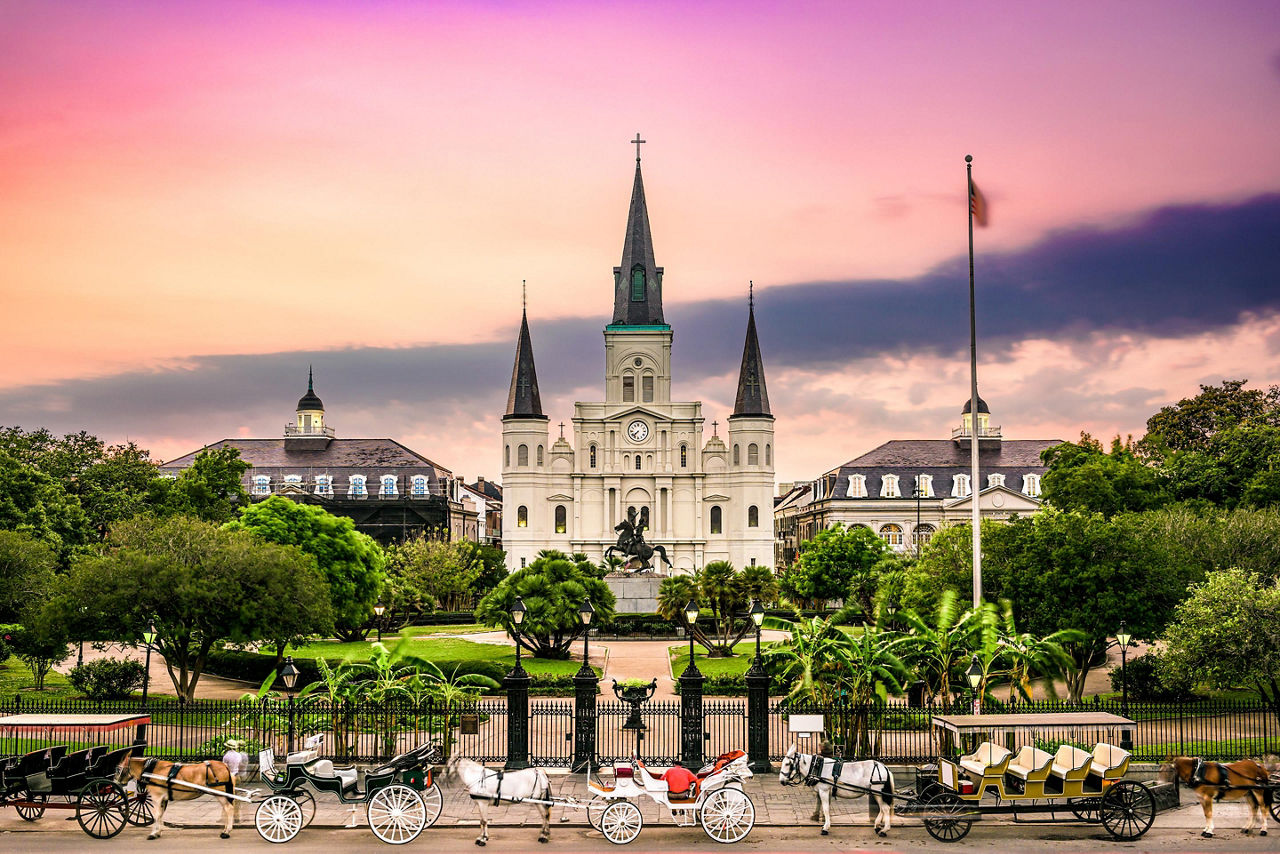 Jackson Square Cathedral New Orleans 