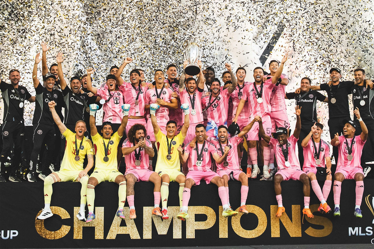 FIFA Champions celebration
