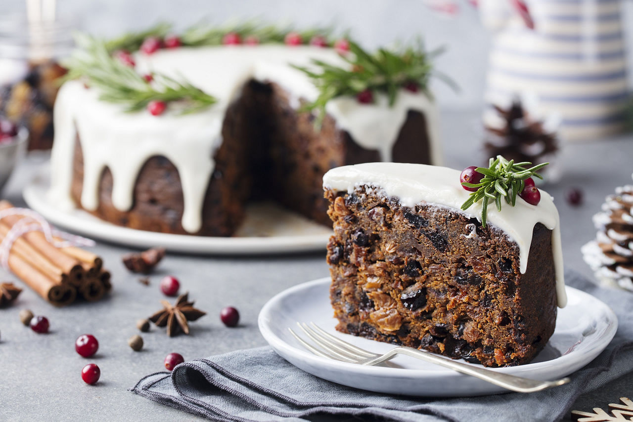 Black Christmas Cake is a Holiday Dish in the Caribbean