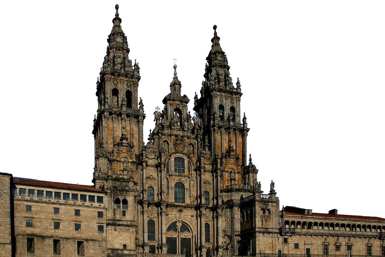 Cathedral of Santiago de Compostela. Spain.
