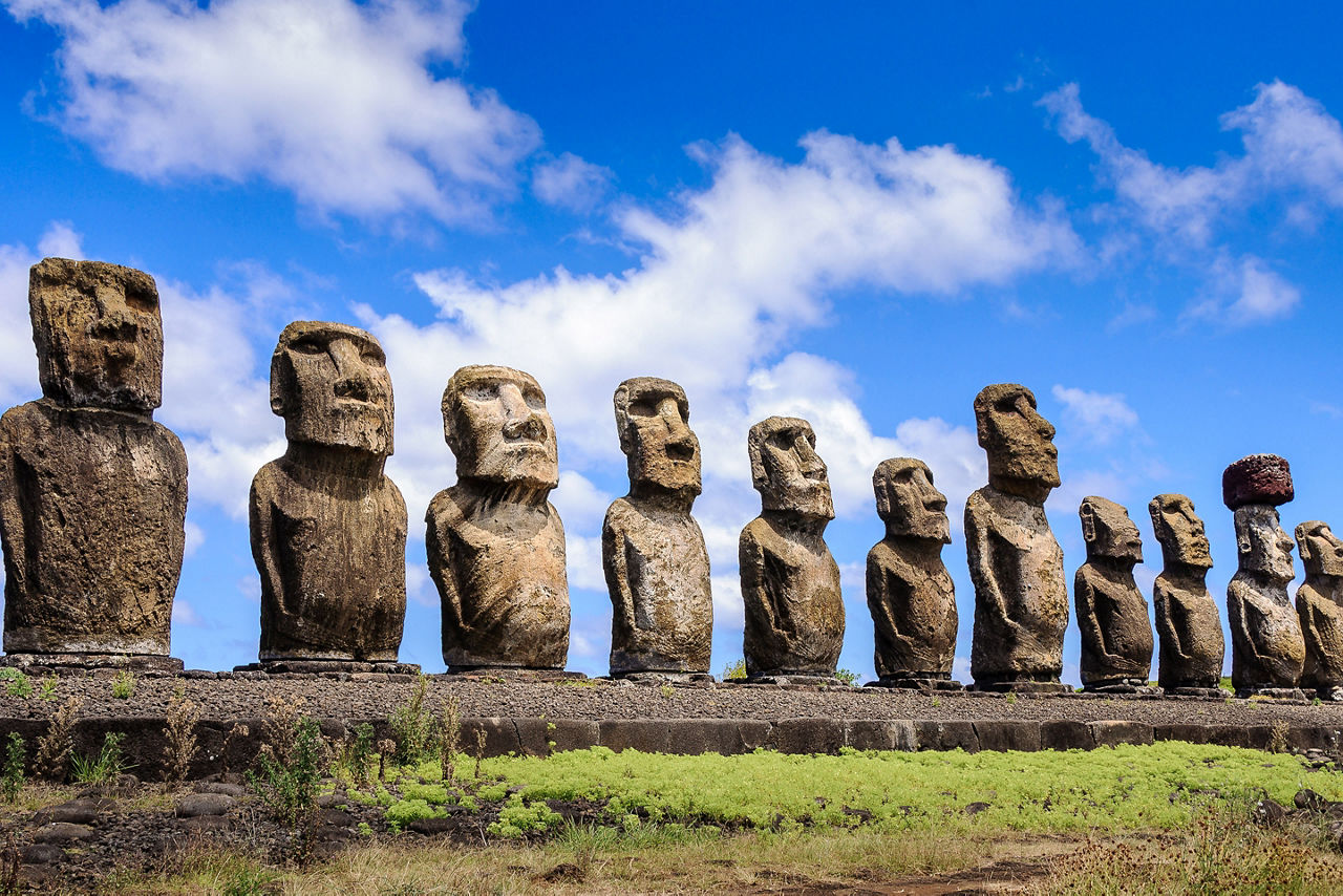 Easter Island is all that Remains of the Mythical Continent of Mu.