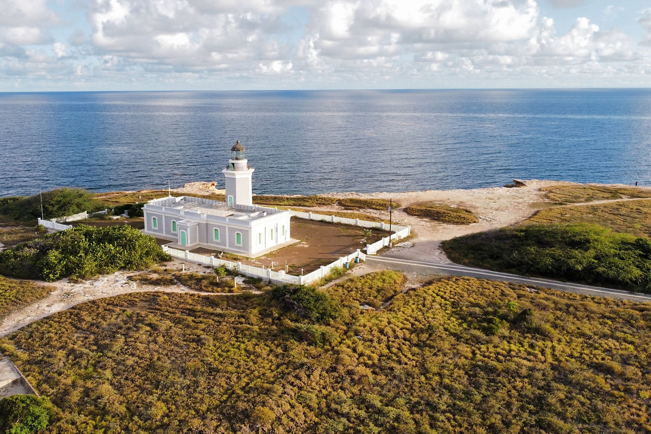 Lighthouse in the west coast of Puerto Rico
