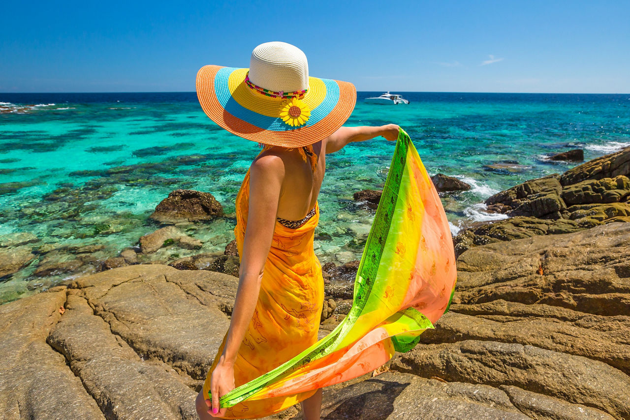 In the Caribbean, dress the part with bright colors and patterns