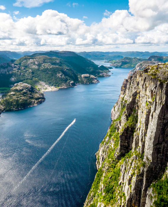 Narvik Norway Aerial View